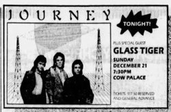 Journey / Glass Tiger on Dec 20, 1986 [306-small]