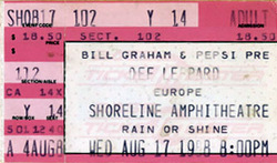 Def Leppard on Aug 17, 1988 [390-small]