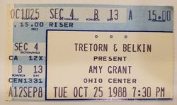 Amy Grant on Oct 25, 1988 [454-small]