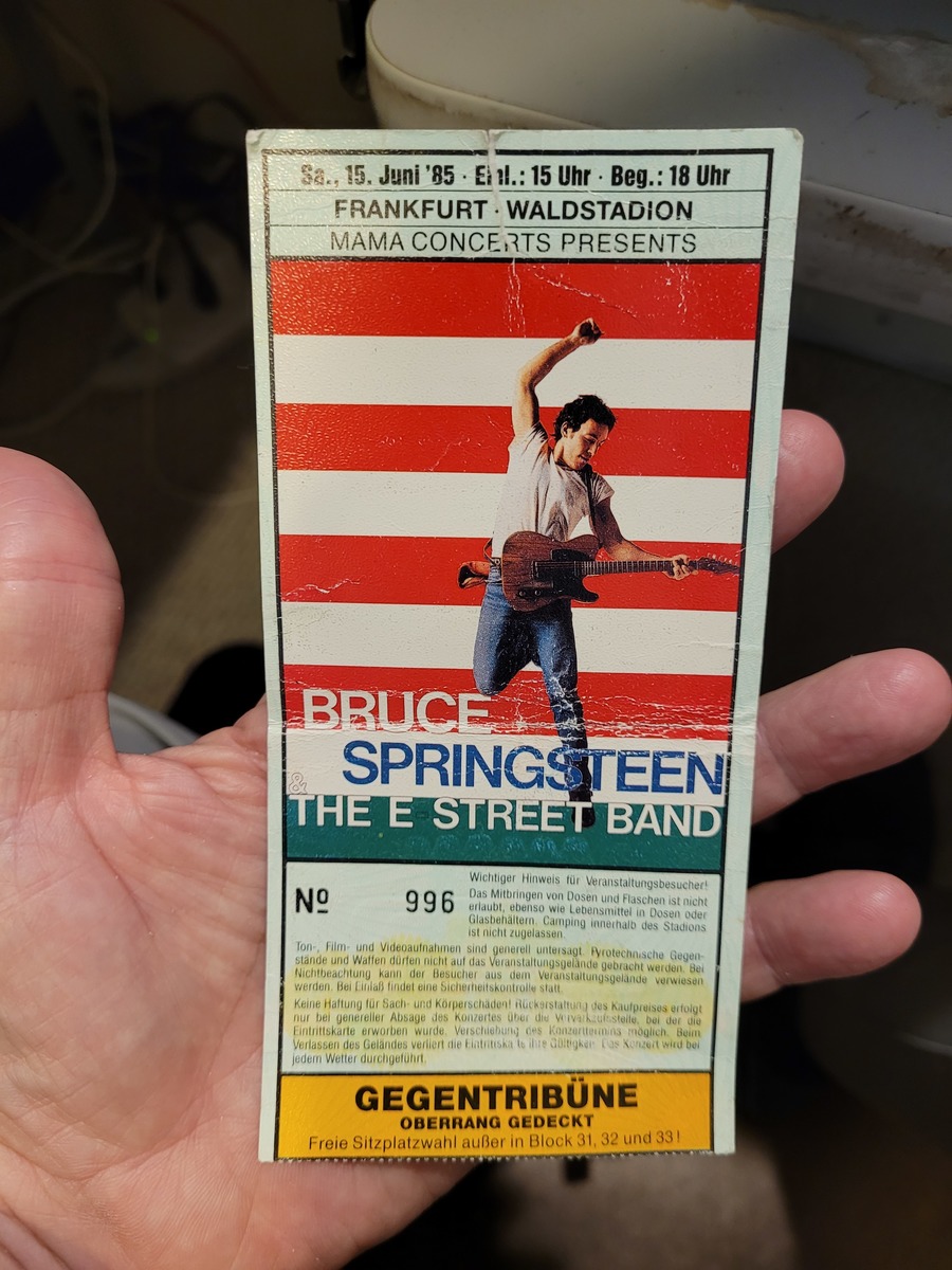 Bruce Springsteen & The E-Street Band – Frankfurt 1985 – 3 x