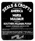 Seals & Crofts / America / Maria Muldaur / Souther Hillman Furay Band on Jun 30, 1974 [616-small]