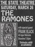 Ramones / Frank Black on Mar 26, 1994 [653-small]