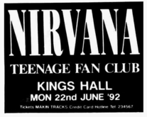 Nirvana / Teenage Fanclub / The Breeders on Jun 22, 1992 [682-small]