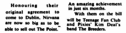 Nirvana / Teenage Fanclub / The Breeders on Jun 21, 1992 [683-small]