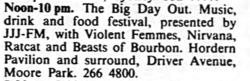 Big Day Out 1992 on Jan 25, 1992 [689-small]