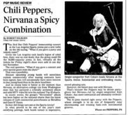 Red Hot Chili Peppers / Nirvana / Pearl Jam on Dec 27, 1991 [697-small]