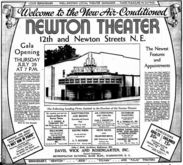 The Venue opening announcement decades earlier, tags: Washington, District of Columbia, United States, Advertisement, Newton Theater - Hüsker Dü / Government Issue / Negative Approach / Malefice / Underground Soldier on Jun 24, 1984 [709-small]