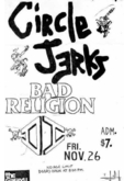 Circle Jerks, Bad Religion, DI on Nov 26, 1982 [717-small]