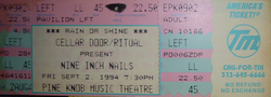 Nine Inch Nails / Hole / Marilyn Manson on Sep 2, 1994 [736-small]