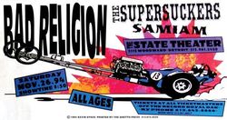 Bad Religion / Supersuckers / Samiam on Nov 26, 1994 [745-small]
