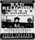 Bad Religion / Supersuckers / Samiam on Nov 26, 1994 [747-small]
