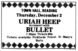 Uriah Heep / Bullet on Dec 2, 1971 [756-small]