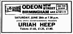 Uriah Heep / Heavy Metal Kids on Jun 28, 1975 [759-small]