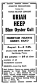 Uriah Heep / Blue Oyster Cult / Manfred Mann's Earth Band on Aug 8, 1974 [783-small]