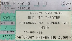 tags: Ticket - Sinitta / John Barrowman on Nov 20, 1993 [816-small]