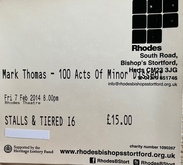 tags: Ticket - Mark Thomas on Feb 7, 2014 [819-small]
