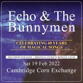 tags: Gig Poster - Echo & the Bunnymen / DJ Alan McGee on Feb 19, 2022 [826-small]