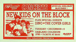 New Kids On The Block / The Cover Girls / Dino on Dec 19, 1989 [949-small]
