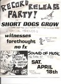 Short Dogs Grow / The Witnesses / Forethought / NOFX on Apr 18, 1987 [007-small]