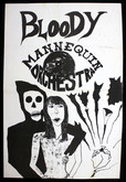 flyer by Bloody Mannequin Orchestra ( Colin Sears, Sharon Cheslow, Roger Marbury, Charles Bennington, Alex Mahoney), tags: Bloody Mannequin Orchestra, Washington, D.C., United States, Gig Poster - Bloody Mannequin Orchestra / Grand Mal on Sep 11, 1983 [021-small]