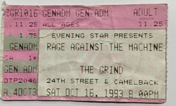 Rage Against The Machine / Quicksand / Stanford Prison Experiment on Oct 16, 1993 [041-small]