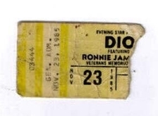 Dio / Rough Cutt on Nov 23, 1985 [111-small]