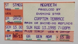 Megadeth / Korn / Fear Factory / Flotsam & Jetsam on Aug 13, 1995 [115-small]