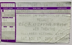 Megadeth on Nov 17, 2001 [116-small]
