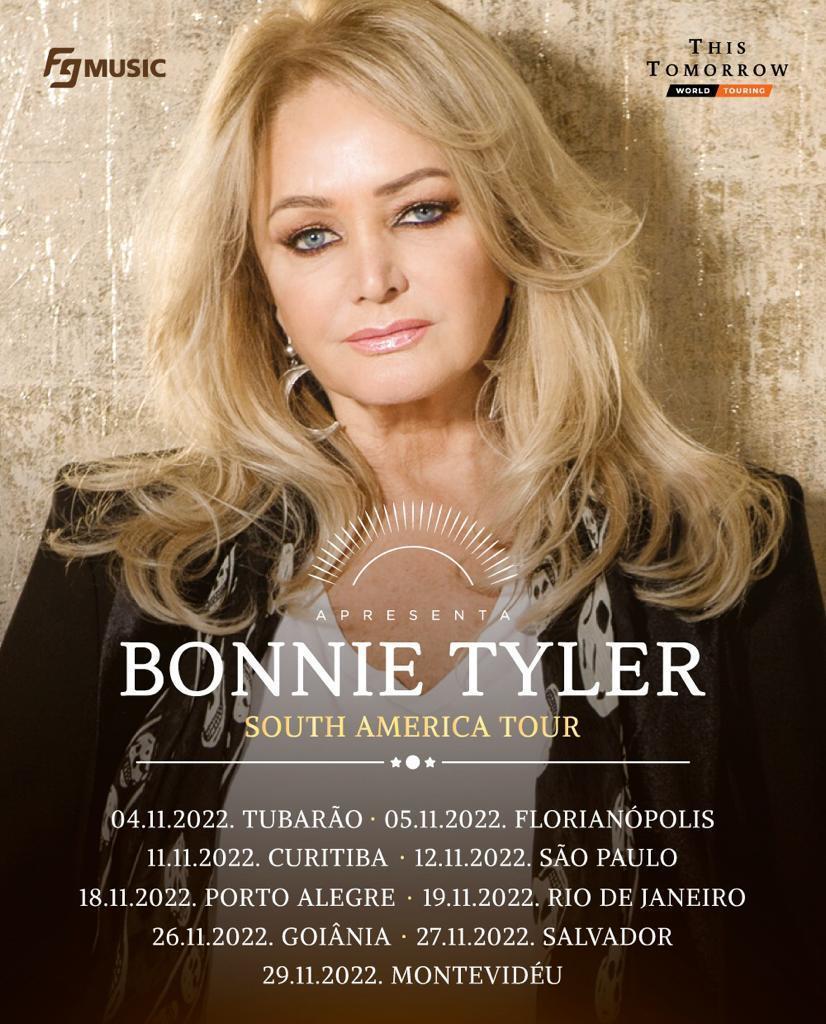 Bonnie Tyler Concert & Tour History (Updated for 2024) Concert Archives