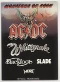 OFFICIAL PROGRAMME, AC/DC / Whitesnake / Blue Oyster Cult / Blackfoot / Slade on Aug 22, 1981 [157-small]