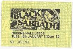 My Ticket Stub, Black Sabbath / 720 on Jan 12, 1982 [168-small]