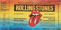 Ticket, The Rolling Stones / George Thorogood & The Destroyers / The J. Geils Band on Jun 23, 1982 [186-small]