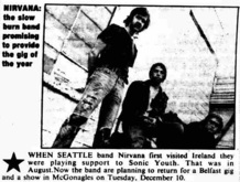 Nirvana / Sonic Youth on Dec 10, 1991 [336-small]