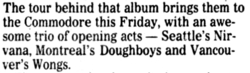 Screaming Trees / Nirvana / Doughboys / Wongs on Mar 8, 1991 [362-small]
