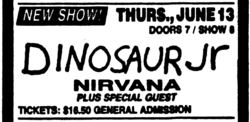 Dinosaur Jr. / Nirvana on Jun 13, 1991 [373-small]