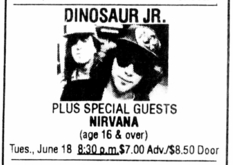 Dinosaur Jr. / Nirvana on Jun 18, 1991 [379-small]
