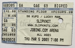 Slipknot / Coheed and Cambria / Trivium on Mar 5, 2009 [381-small]