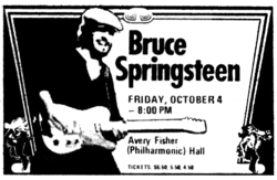 Bruce Springsteen on Oct 4, 1974 [478-small]