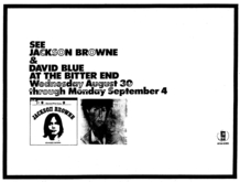 Jackson Browne / David Blue on Aug 30, 1972 [481-small]