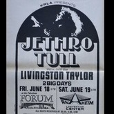 Jethro Tull / Fanny / Livingston Taylor on Jun 18, 1971 [738-small]