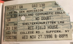 no doubt / Shelter / Unwritten Law on Dec 8, 1996 [747-small]