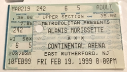 Alanis Morissette / Garbage on Feb 19, 1999 [775-small]