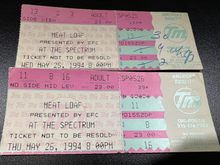 Meatloaf / The Screamin' Cheetah Wheelies on May 25, 1994 [785-small]