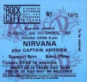 Nirvana / Shonen Knife / Captain America on Dec 3, 1991 [797-small]