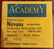 Nirvana / Captain America / Shonen Knife on Dec 4, 1991 [805-small]