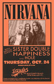 Nirvana / Hole / Sister Double Happiness on Oct 24, 1991 [809-small]