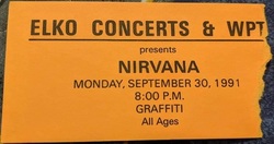 Nirvana / Das Damen on Sep 30, 1991 [825-small]