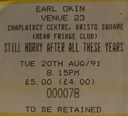 tags: Ticket - Earl Okin on Aug 20, 1991 [834-small]