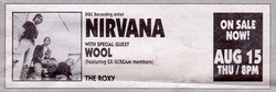 Nirvana / Wool on Aug 15, 1991 [862-small]