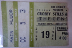 Crosby, Stills, Nash  / The Band on Jul 19, 1985 [866-small]
